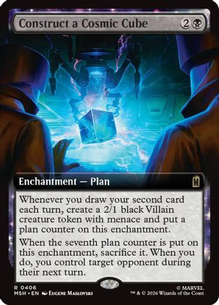 Construct a Cosmic Cube (MSH-406) [Marvel Super Heroes] MTG Single Wizards of the Coast