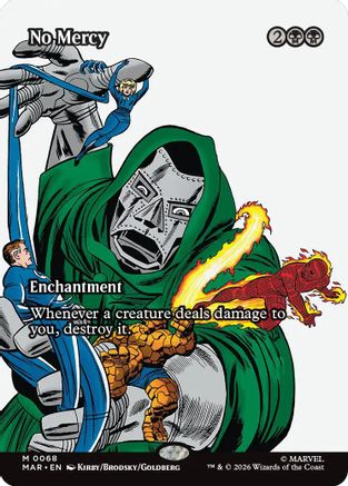 No Mercy (MAR-068) [Marvel Universe Eternal-Legal] MTG Single Wizards of the Coast