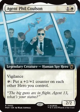 Agent Phil Coulson (MSH-402) [Marvel Super Heroes] MTG Single Wizards of the Coast