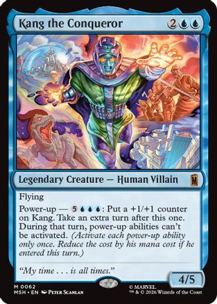 Kang the Conqueror (MSH-062) [Marvel Super Heroes] MTG Single Wizards of the Coast