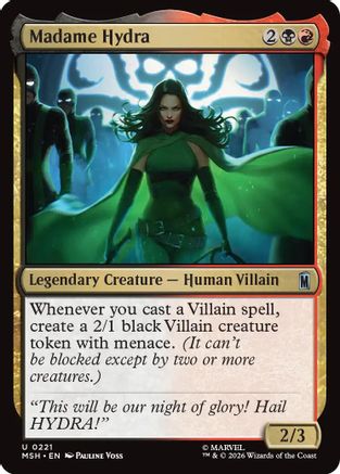 Madame Hydra (MSH-221) [Marvel Super Heroes] Foil MTG Single Wizards of the Coast