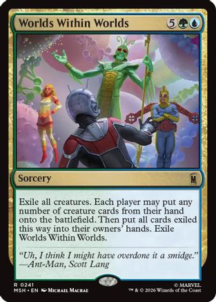 Worlds Within Worlds (MSH-241) [Marvel Super Heroes] MTG Single Wizards of the Coast