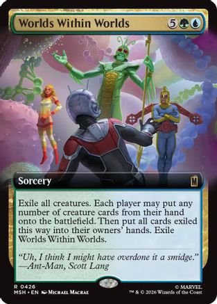 Worlds Within Worlds (MSH-426) [Marvel Super Heroes] MTG Single Wizards of the Coast