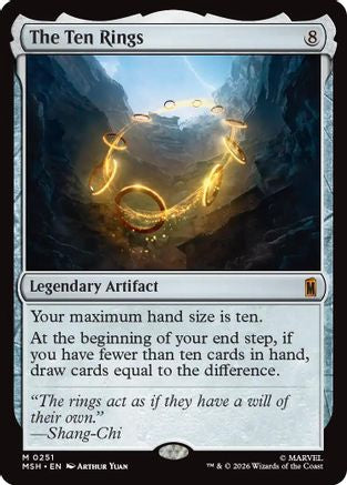 The Ten Rings (MSH-251) [Marvel Super Heroes] MTG Single Wizards of the Coast