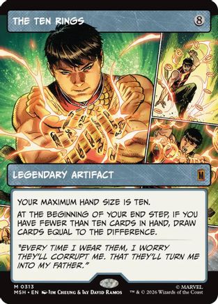 The Ten Rings (MSH-313) [Marvel Super Heroes] MTG Single Wizards of the Coast