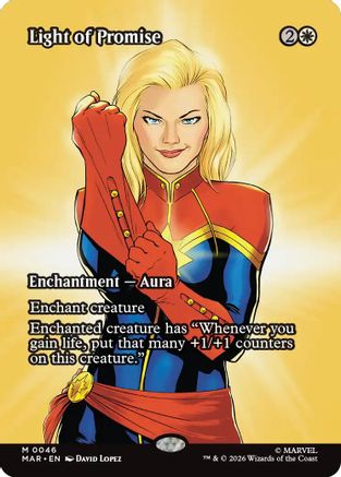 Light of Promise (MAR-046) [Marvel Universe Eternal-Legal] MTG Single Wizards of the Coast