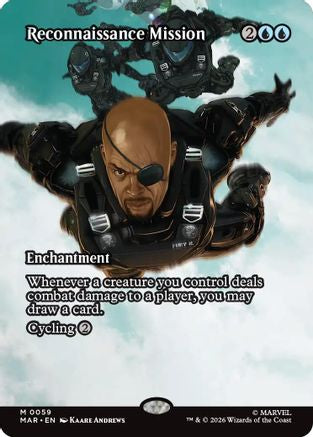 Reconnaissance Mission (MAR-059) [Marvel Universe Eternal-Legal] MTG Single Wizards of the Coast