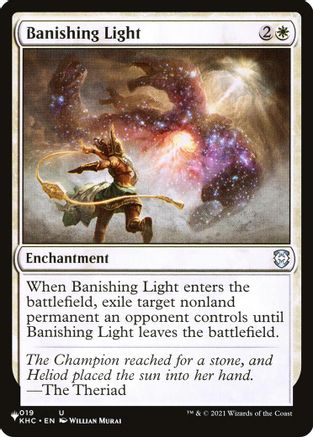 Banishing Light (KHC) (LIST-019) [Mystery Booster] The List Reprints MTG Single Wizards of the Coast