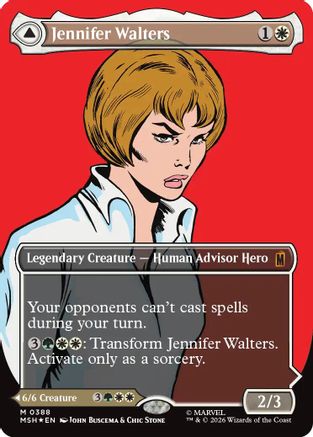 Jennifer Walters (0388) (MSH-388) [Marvel Super Heroes] Foil MTG Single Wizards of the Coast