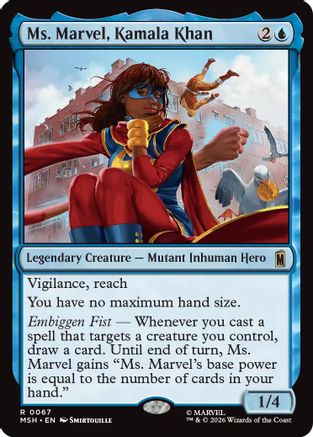 Ms. Marvel, Kamala Khan (MSH-067) [Marvel Super Heroes] MTG Single Wizards of the Coast