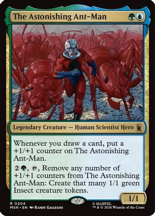 The Astonishing Ant-Man (MSH-204) [Marvel Super Heroes] MTG Single Wizards of the Coast