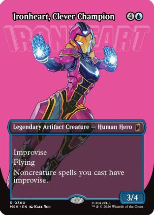 Ironheart, Clever Champion (MSH-360) [Marvel Super Heroes] MTG Single Wizards of the Coast