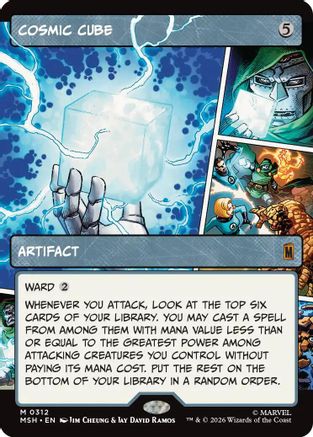 Cosmic Cube (0312) (MSH-312) [Marvel Super Heroes] MTG Single Wizards of the Coast