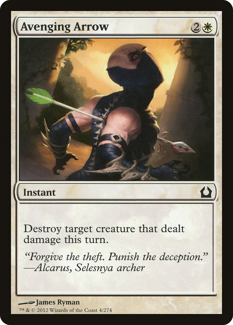 Avenging Arrow (RTR-004) [Return to Ravnica] MTG Single Wizards of the Coast