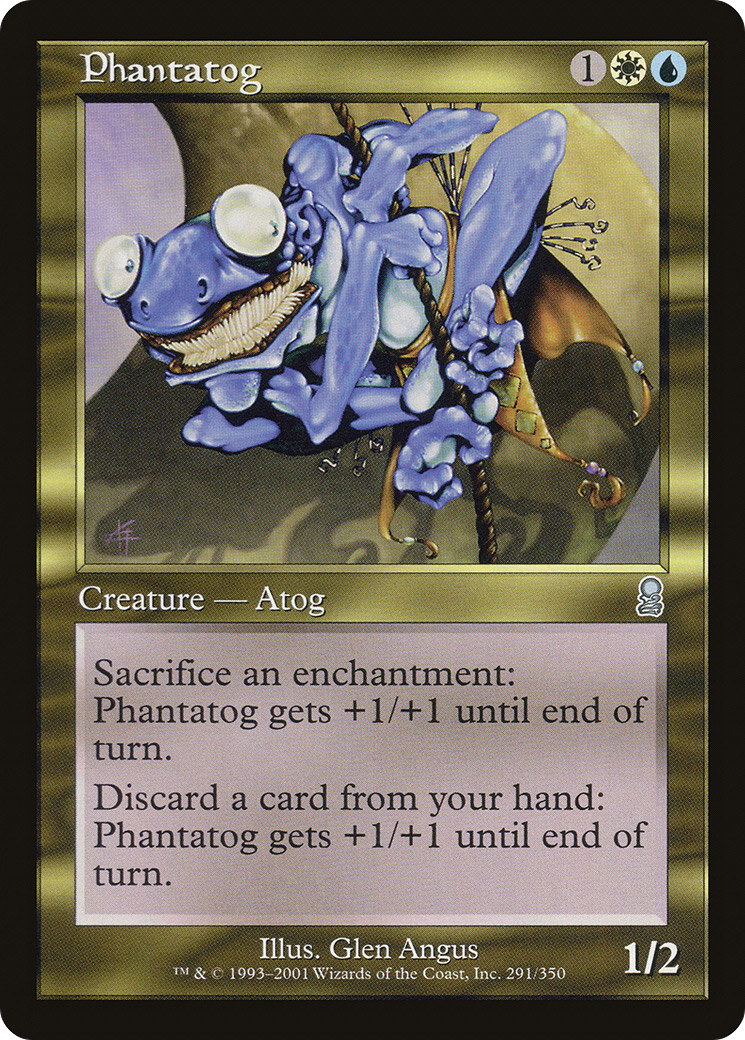 Phantatog (ODY-291) [Odyssey] Foil MTG Single Wizards of the Coast