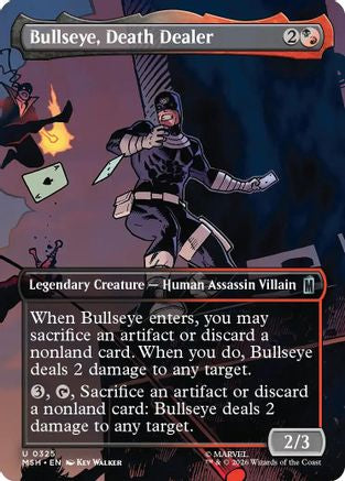 Bullseye, Death Dealer (MSH-325) [Marvel Super Heroes] MTG Single Wizards of the Coast