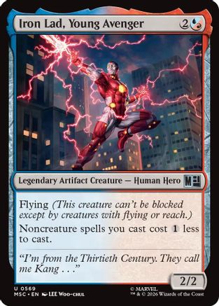 Iron Lad, Young Avenger (MSH-569) [Marvel Super Heroes] MTG Single Wizards of the Coast