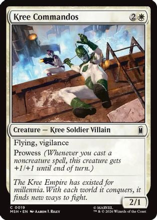 Kree Commandos (MSH-019) [Marvel Super Heroes] MTG Single Wizards of the Coast