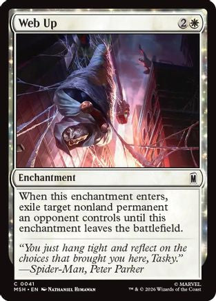 Web Up (MSH-041) [Marvel Super Heroes] MTG Single Wizards of the Coast