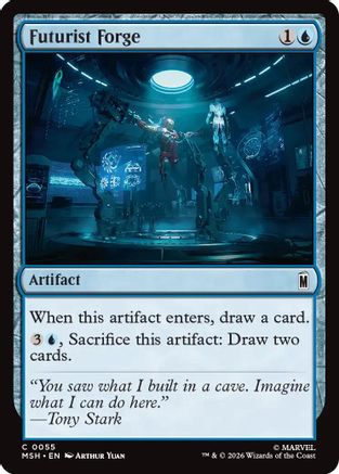 Futurist Forge (MSH-055) [Marvel Super Heroes] MTG Single Wizards of the Coast