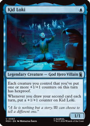 Kid Loki (MSH-063) [Marvel Super Heroes] MTG Single Wizards of the Coast