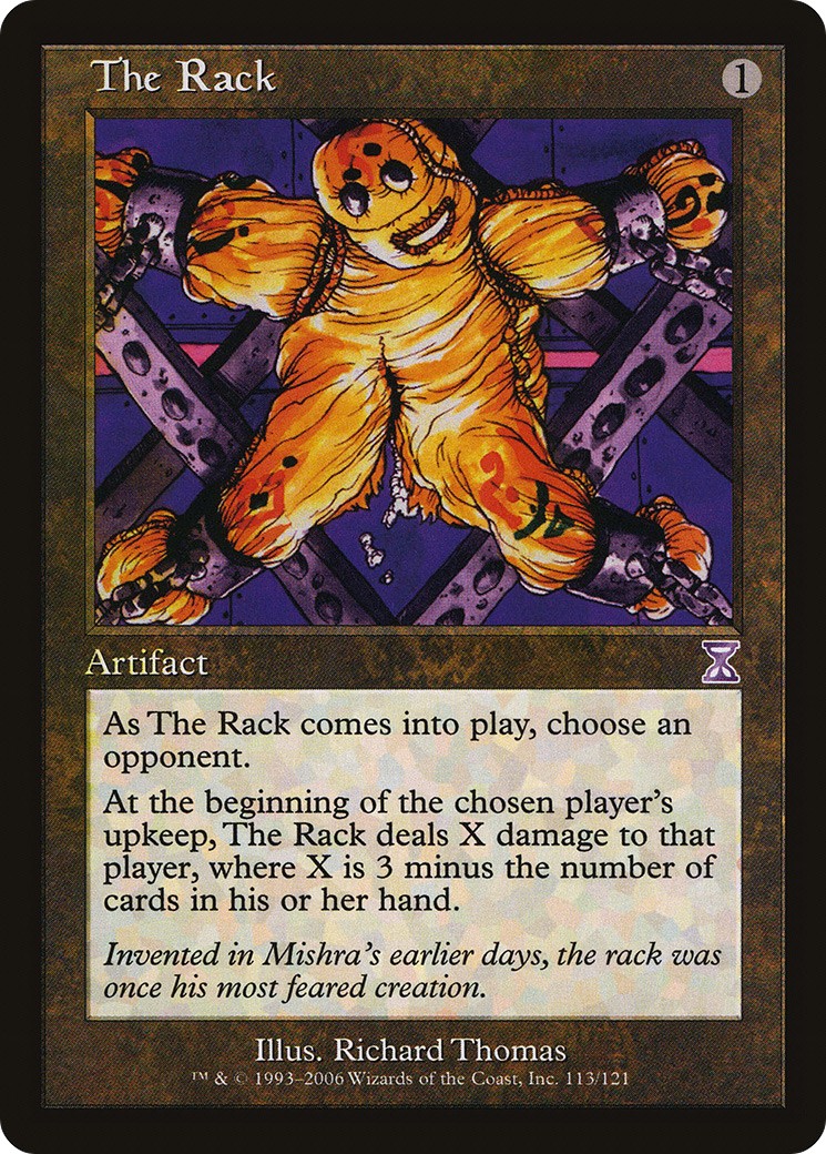 The Rack (TSB-113) [Time Spiral Timeshifted] Foil MTG Single Wizards of the Coast