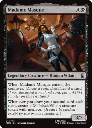 Madame Masque (MSH-104) [Marvel Super Heroes] MTG Single Wizards of the Coast