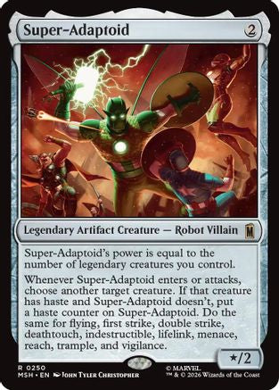 Super-Adaptoid (MSH-250) [Marvel Super Heroes] MTG Single Wizards of the Coast