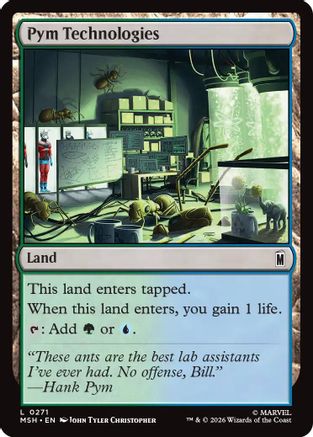 Pym Technologies (MSH-271) [Marvel Super Heroes] MTG Single Wizards of the Coast