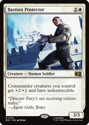 Bastion Protector (MSC-122) [Commander: Marvel Super Heroes] MTG Single Wizards of the Coast