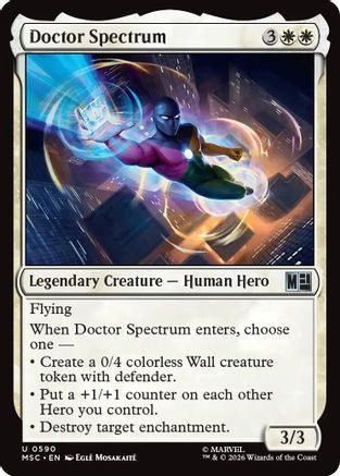 Doctor Spectrum (MSC-590) [Commander: Marvel Super Heroes] MTG Single Wizards of the Coast