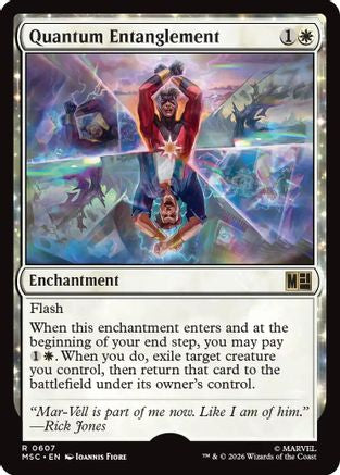 Quantum Entanglement (MSC-607) [Commander: Marvel Super Heroes] MTG Single Wizards of the Coast