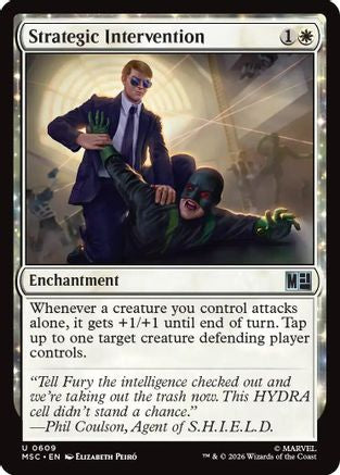 Strategic Intervention (MSC-609) [Commander: Marvel Super Heroes] MTG Single Wizards of the Coast