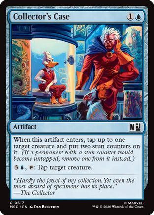 Collector's Case (MSC-617) [Commander: Marvel Super Heroes] Foil MTG Single Wizards of the Coast