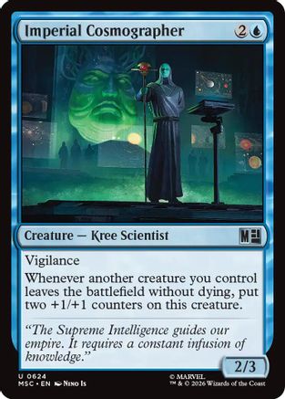 Imperial Cosmographer (MSC-624) [Commander: Marvel Super Heroes] Foil MTG Single Wizards of the Coast