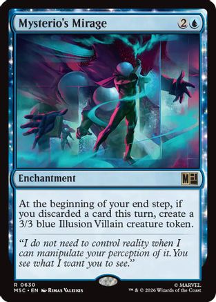 Mysterio's Mirage (MSC-630) [Commander: Marvel Super Heroes] MTG Single Wizards of the Coast