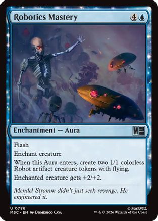 Robotics Mastery (MSC-786) [Commander: Marvel Super Heroes] MTG Single Wizards of the Coast