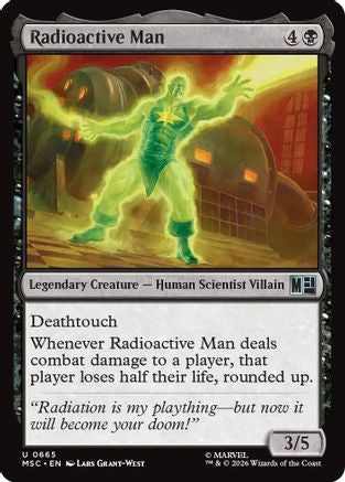 Radioactive Man (MSC-665) [Commander: Marvel Super Heroes] MTG Single Wizards of the Coast