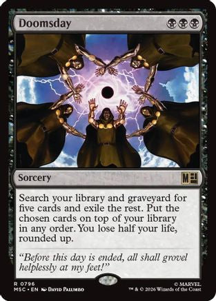 Doomsday (MSC-796) [Commander: Marvel Super Heroes] Foil MTG Single Wizards of the Coast