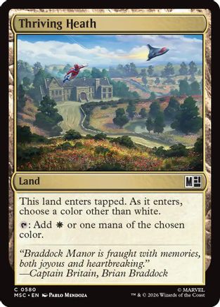 Thriving Heath (MSC-580) [Commander: Marvel Super Heroes] MTG Single Wizards of the Coast