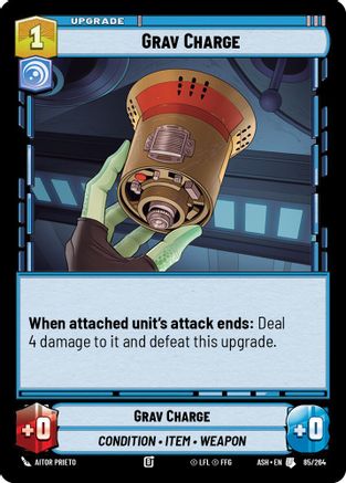 Grav Charge (85/264) [Ashes of the Empire] Star Wars: Unlimited Single Disney