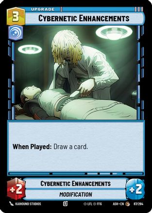 Cybernetic Enhancements (87/264) [Ashes of the Empire] Star Wars: Unlimited Single Disney