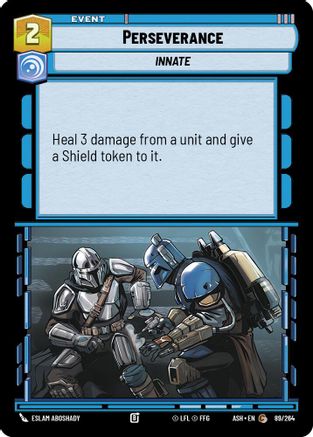 Perseverance (89/264) [Ashes of the Empire] Star Wars: Unlimited Single Disney