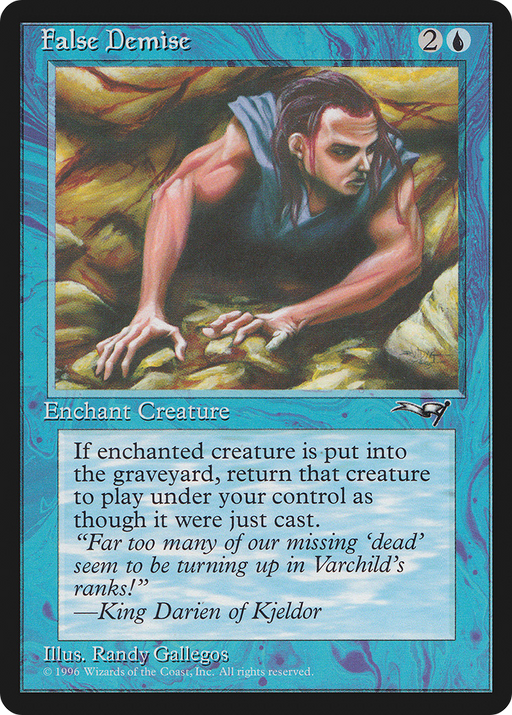 False Demise (ALL-27A) [Alliances] MTG Single Wizards of the Coast