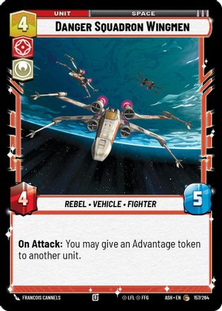Danger Squadron Wingmen (157/264) [Ashes of the Empire] Star Wars: Unlimited Single Disney