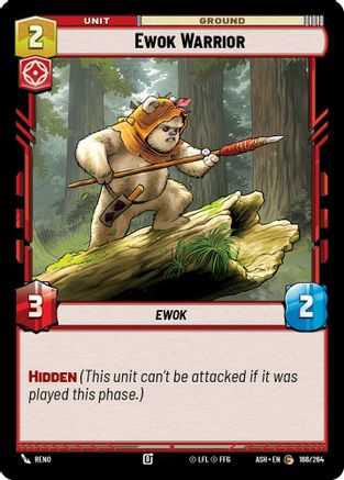 Ewok Warrior (166/264) [Ashes of the Empire] Star Wars: Unlimited Single Disney