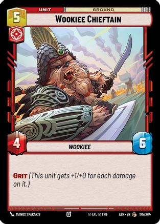 Wookiee Chieftain (175/264) [Ashes of the Empire] Star Wars: Unlimited Single Disney