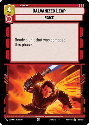 Galvanized Leap (188/264) [Ashes of the Empire] Star Wars: Unlimited Single Disney
