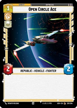 Open Circle Ace (201/264) [Ashes of the Empire] Star Wars: Unlimited Single Disney