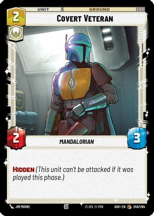 Covert Veteran (249/264) [Ashes of the Empire] Star Wars: Unlimited Single Disney